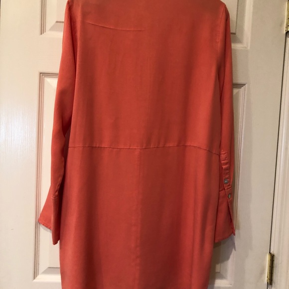 Coral Tunic with Overblouse - Picture 7 of 8